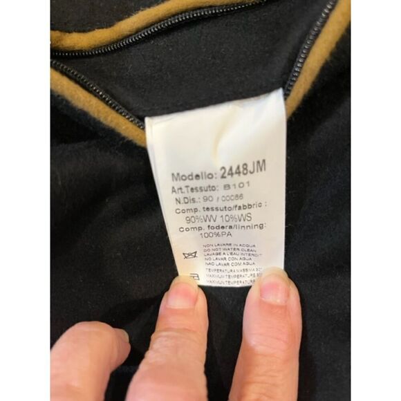 Johnston & Murphy Men's Long Wool Coat - Picture 12 of 15